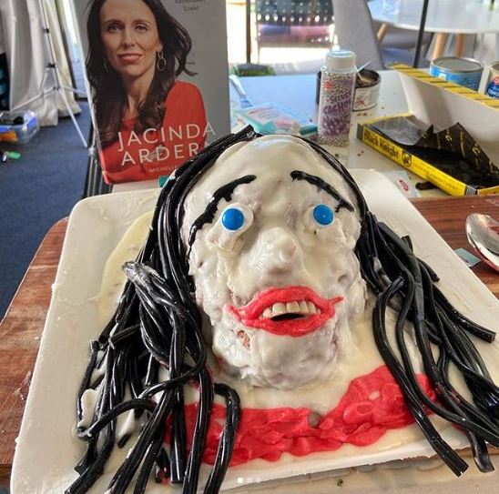 Jacinda Ardern cake