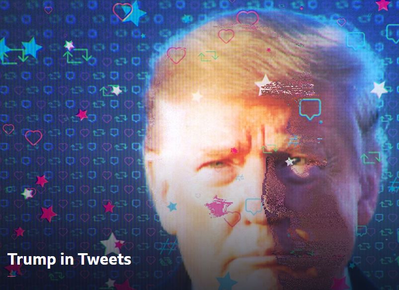 Go to 'Trump in Tweets' iPlayer page